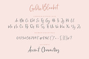 Goldie Blanket - Modern Calligraphy, a Script Font by Letterative Studio (Thumbnail 6 of 7)