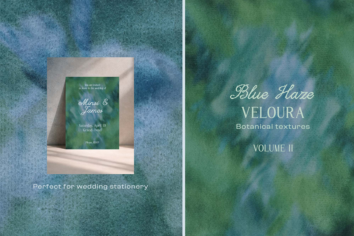 Blue Haze textured backgrounds, a Background Graphic by DigARTbyHavroshka (Photo 10 of 13)