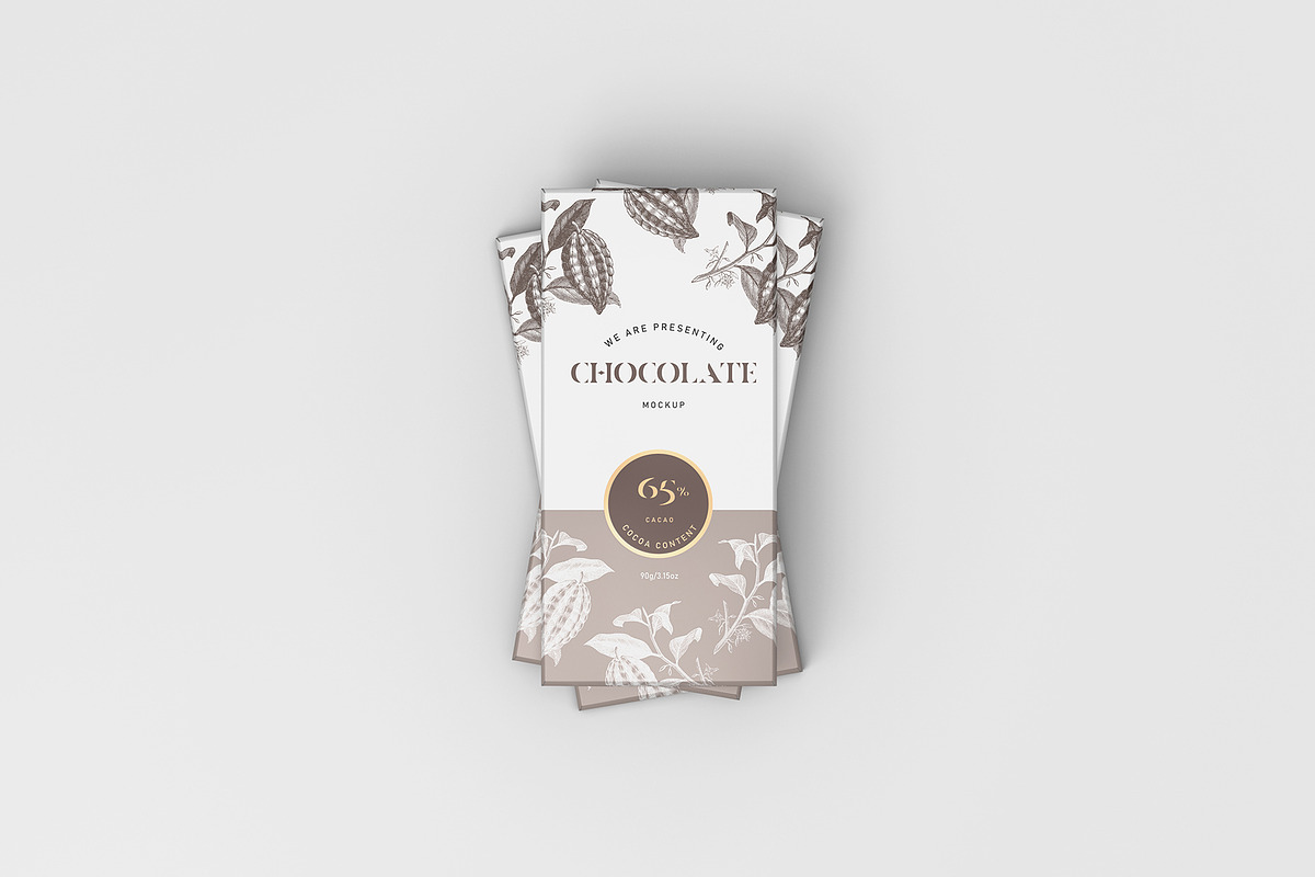 Chocolate Packaging Mockup 2, a Packaging Mockup by KIPET (Photo 2 of 15)