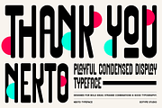Nekto, a Sans Serif Font by Eotype Studio (Thumbnail 10 of 10)