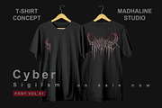 Arsensans | Cybersigilism Font, a Blackletter Font by Madhaline Studio (Thumbnail 9 of 18)
