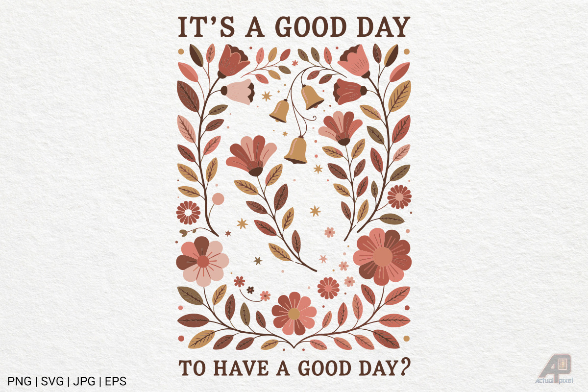 Boho Retro Flowers Quotes Bundle, an Illustration by Actual Pixel (Photo 3 of 12)