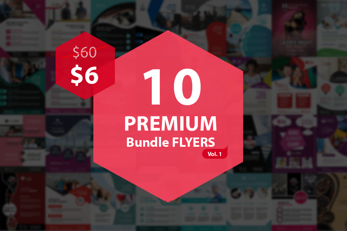 10 Multi Purpose Flyers - Vol. 1, a Flyer Template by Creatricks