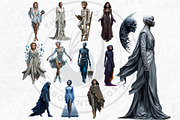Dream Drifters Surreal Cliparts, a Person Illustration by ThatsDesignArt (Thumbnail 5 of 15)