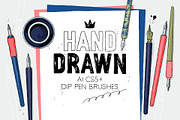Dip Pen Brushes, a Brush Add-On by Side Project (Thumbnail 1 of 5)