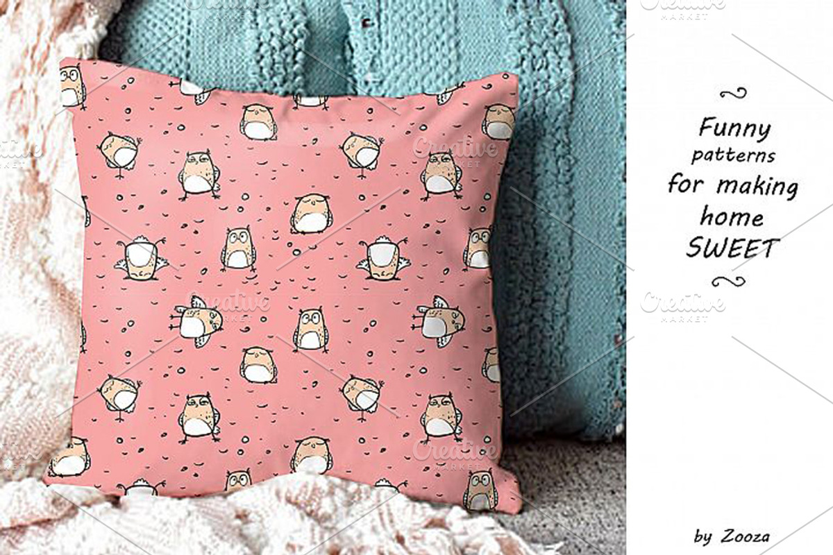 Oh, these Owls! - stickers pack, an Illustration by Zooza Art (Photo 5 of 6)