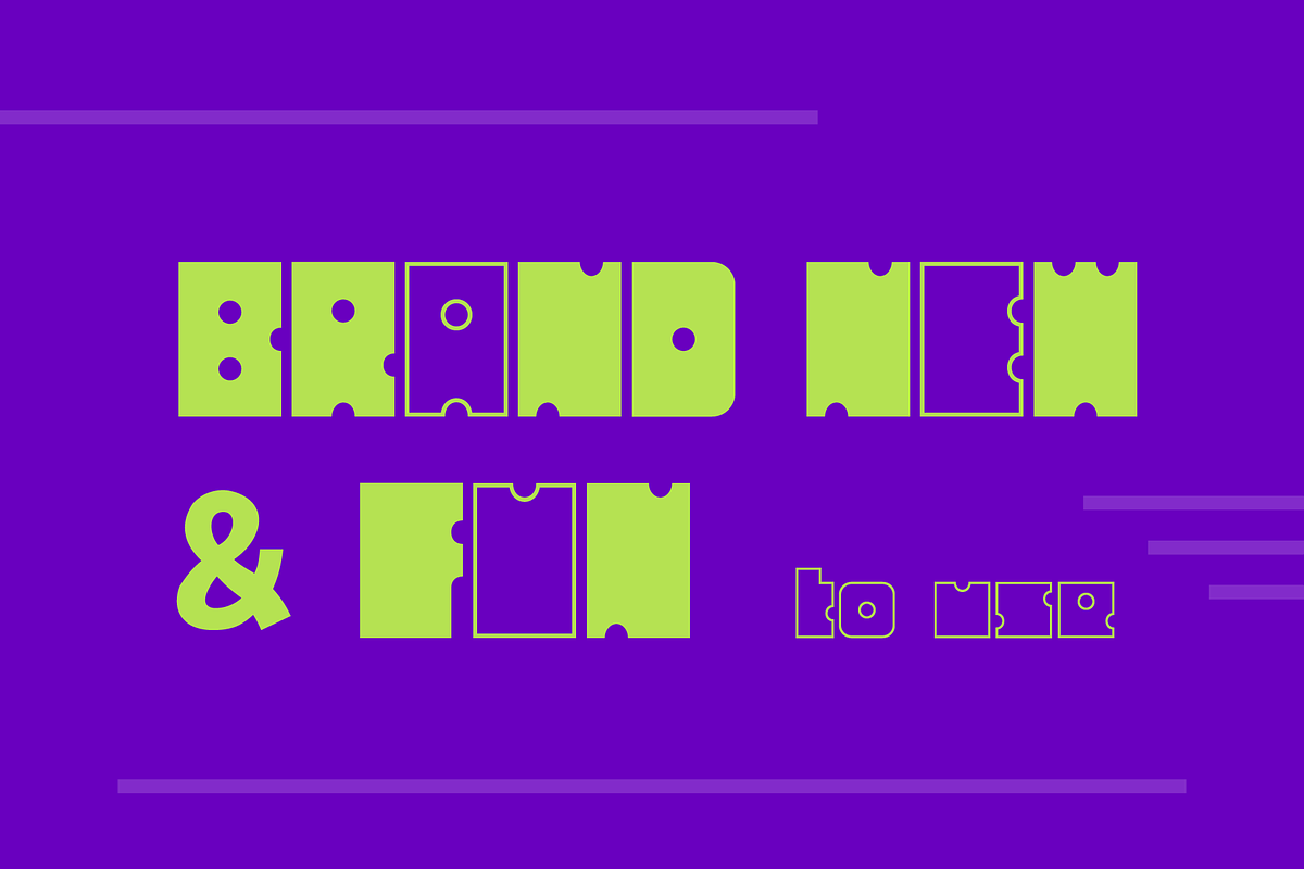 HY Mayten | Display Font, a Sans Serif Font by KKG Works (Photo 3 of 9)
