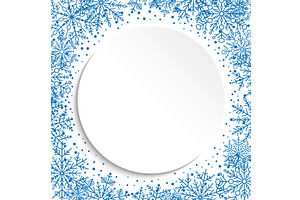 Floral Vector Fine Frame, a Texture Graphic by FineArtStudio