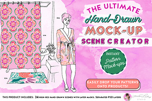 Mock Up Scene Creator for Home Decor