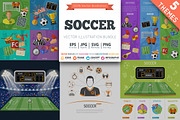 Soccer Themes, a Sport Illustration by TAlex (Thumbnail 1 of 7)