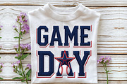Chenille Mom Baseball Game Day PNG, an Illustration by CraftArtStudio (Thumbnail 3 of 4)