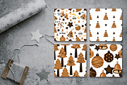 Christmas Cookies & Lettering, a Background Graphic by NKTN graphics (Thumbnail 11 of 13)
