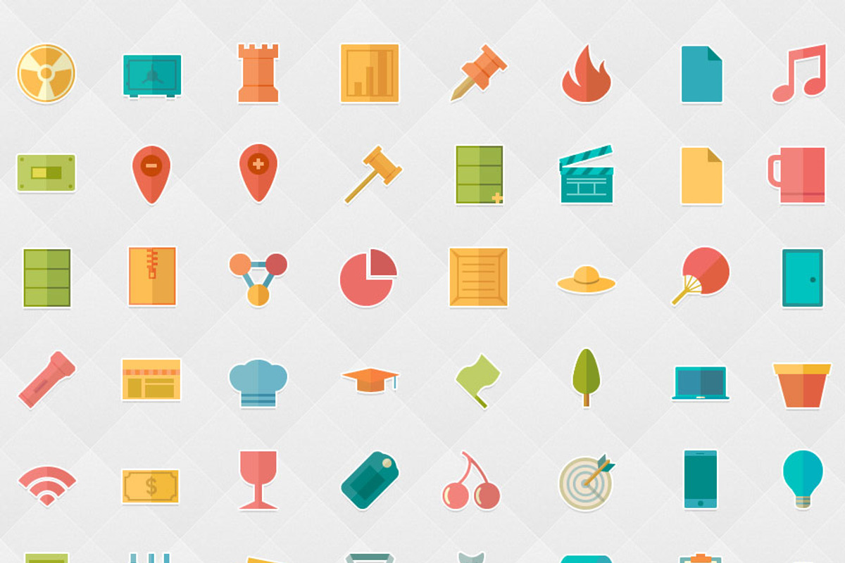 Flat Icon Bundle (2580+ icons), an Icon by SmartIcons (Photo 2 of 5)