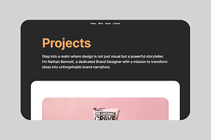 Nathan Bennett - Framer Template