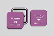 Pin mockup, an Advertising Mockup by zpackcreative (Thumbnail 2 of 5)