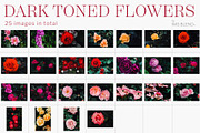 Dark toned flowers, stock photo set, a Photo by Imageblend (Thumbnail 2 of 6)