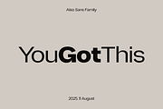 Also Sans - Family Sans Serif, a Sans Serif Font by Marvadesign (Thumbnail 3 of 9)