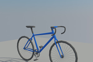 Low Poly Bike