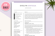 Resume Template CV for Word, a Resume Template by GResume (Thumbnail 1 of 7)