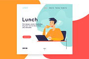 landing page, an App Template by Podis (Thumbnail 12 of 16)