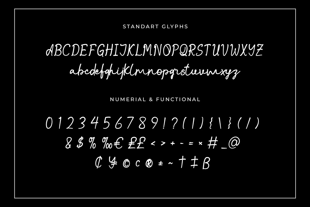 Abeliks Modern Script Font, a Script Font by Bilahstudio (Photo 11 of 13)