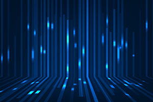 Abstract Blue Lines Background