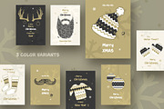 Christmas Cards, a Seasonal Illustration by blauananas (Thumbnail 4 of 6)