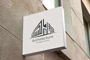 Modern Architecture Logo Template, a Branding & Logo Template by YUDesignStore (Thumbnail 1 of 8)