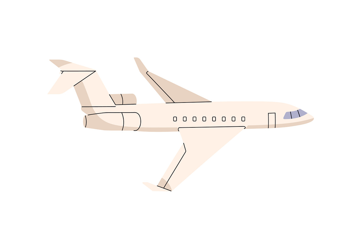 Different types of transport set, a Transportation Illustration by PaperTrident (Photo 11 of 14)