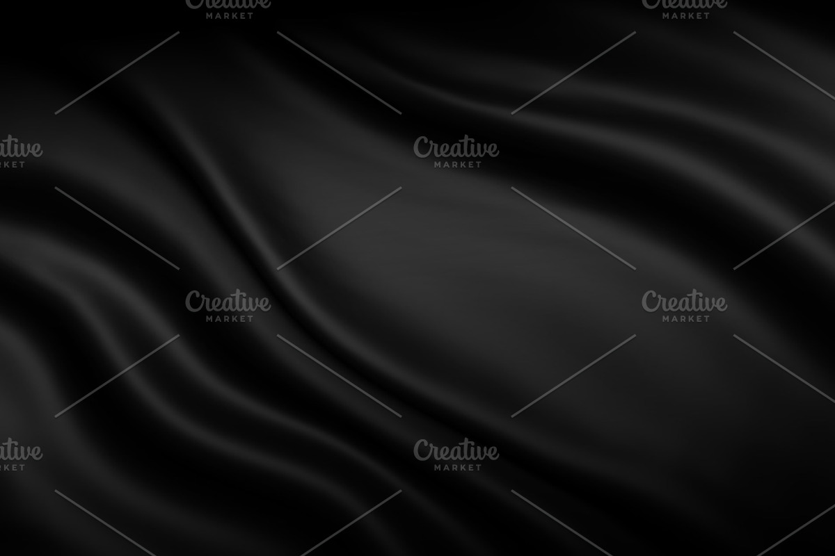 Abstract black fabric background, a Decorative Illustration by ArtBackground