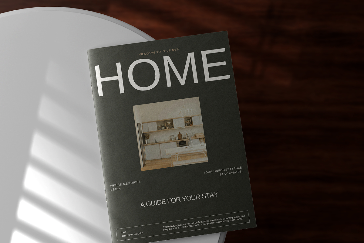 Airbnb Welcome Book Template, a Magazine Template by Prapti Design (Photo 9 of 10)