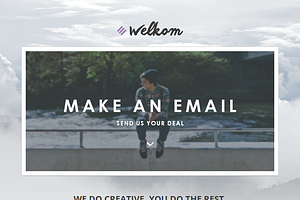 Welkom - Responsive Email Template