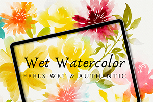 WET Watercolor Brushset