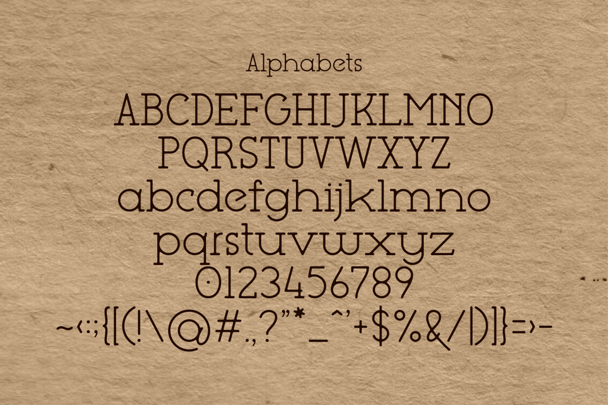 Be Type Reborn Lite Serif Font, a Serif Font by Monoletter Studio (Photo 5 of 6)