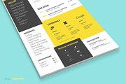 Cool Resume For Creative Designers, a Resume Template by ZippyPixels (Thumbnail 2 of 8)