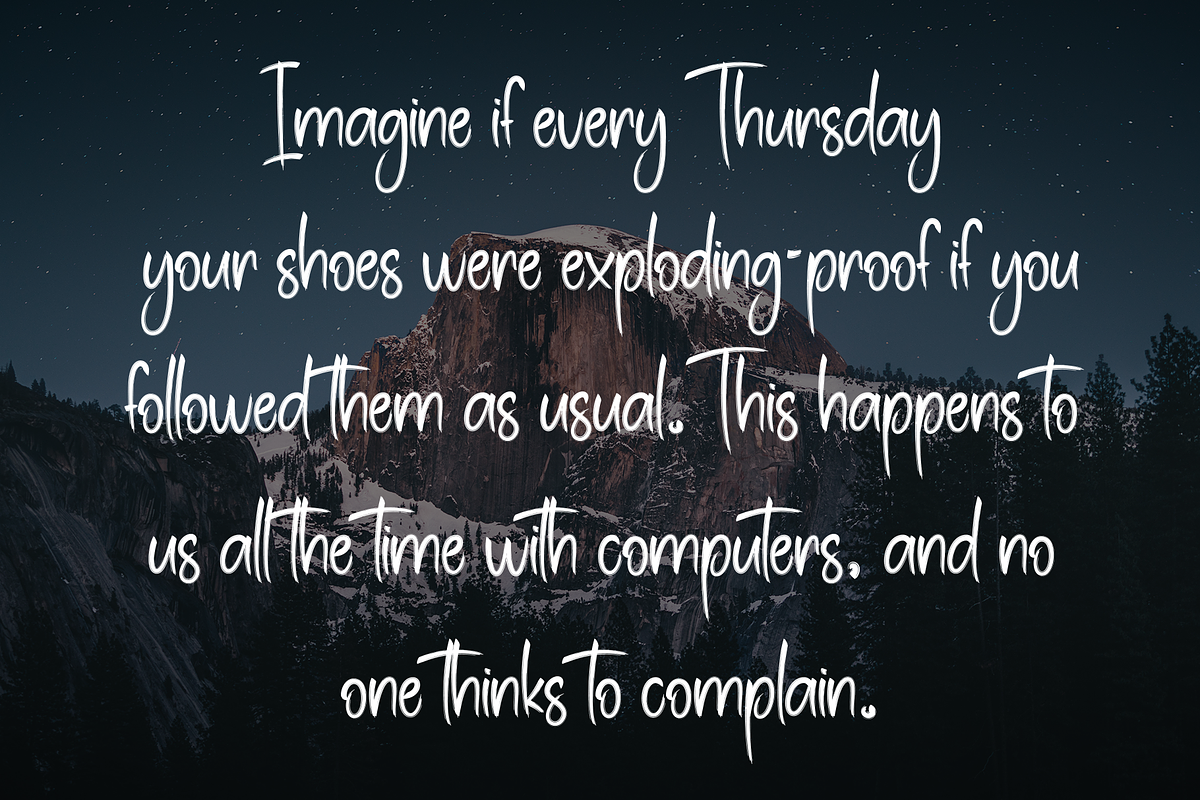 Night Haunted | Script Font, a Handwritten Font by Scratchones (Photo 6 of 8)