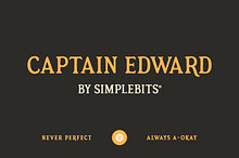Captain Edward — Serif Display Font