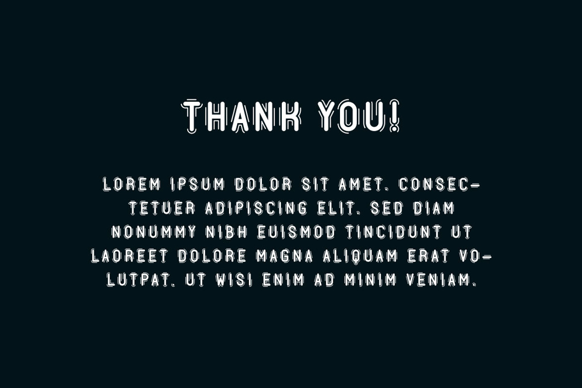 Boigen - Modern Display Font, a Font by Mightyfire (Photo 3 of 3)