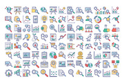 Research & Analysis Icon Pack, an Outline Icon by Vector Portal (Thumbnail 5 of 5)