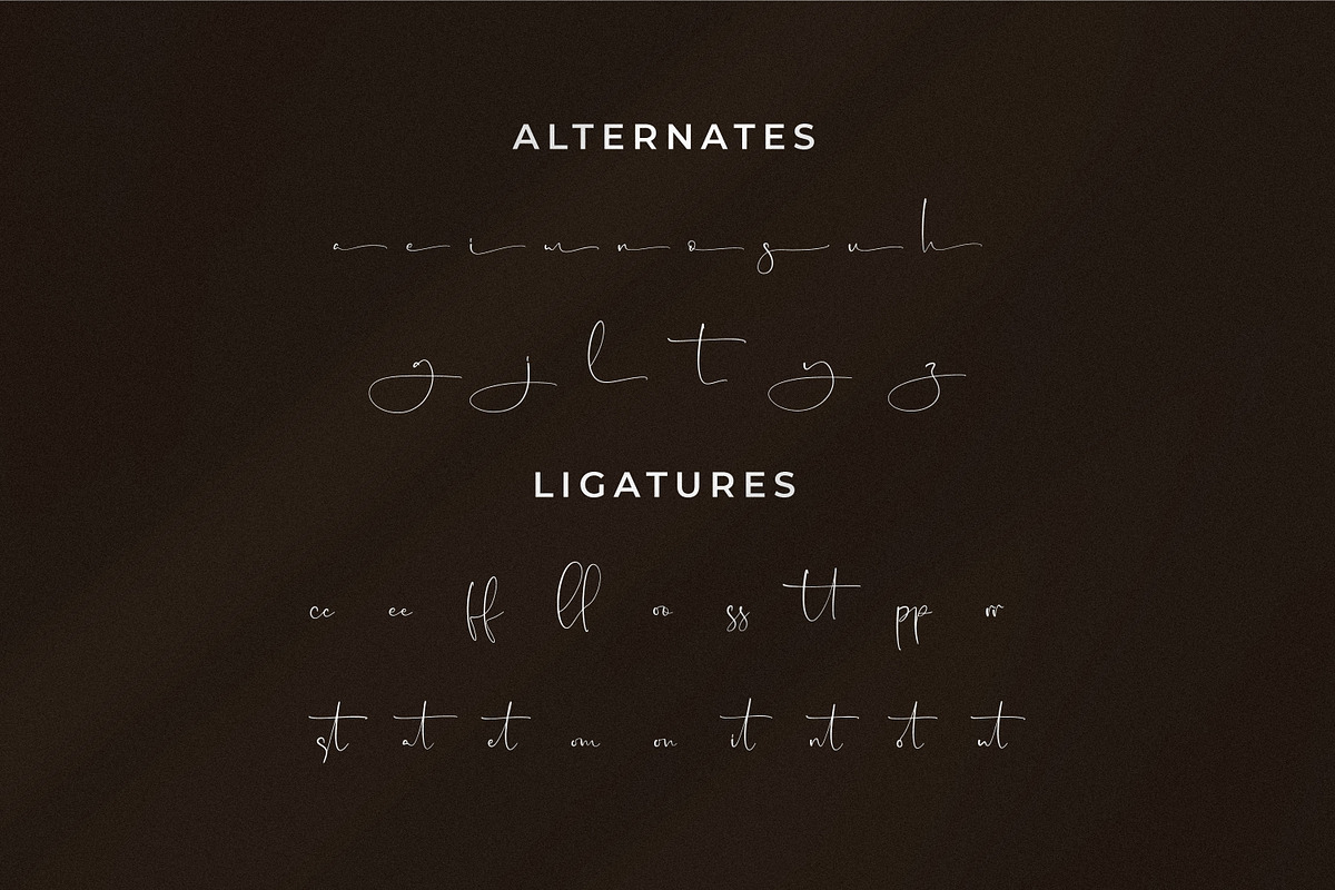 Signatally, a Handwritten Font by Integritype Studio (Photo 11 of 15)