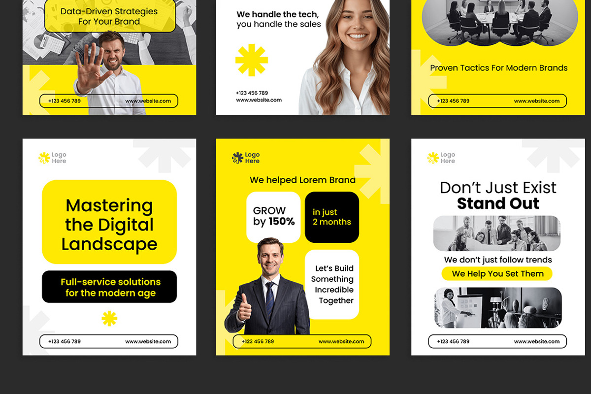 Clean Digital Agency - Social Media, a Social Media Template by Jiwstudio (Photo 5 of 5)