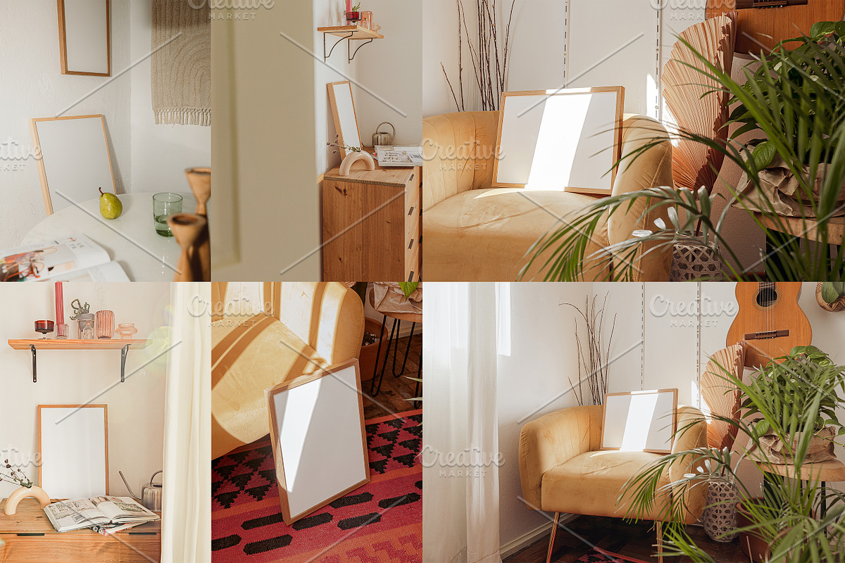 Imperfect Interior Frame Mockup Set, a Household Mockup by Salt Color Studio (Photo 26 of 28)