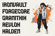 Pristh - Modern Logo Font, a Font by Eotype Studio (Thumbnail 2 of 13)