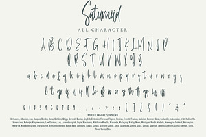 Saturniid - Beautiful Handwritten