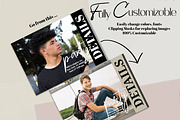 Senior Boy Grad Card Template, a Card Template by InstaNoirDesigns (Thumbnail 3 of 8)