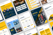 Construction Brochure | Canva, a Brochure Template by ArtisticLand (Thumbnail 2 of 10)