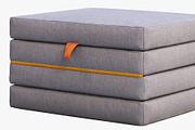 Mattress folding 3d model, a Furniture 3D Model by 3dmitruk (Thumbnail 2 of 9)