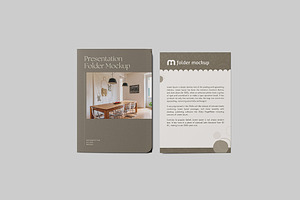 Presentation Folder Mockup