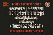 District Letters Font Duo, a Script Font by Abbasy Studio (Thumbnail 6 of 12)