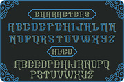 Hoodlum label font, a Symbol Font by Heather_insane (Thumbnail 2 of 6)